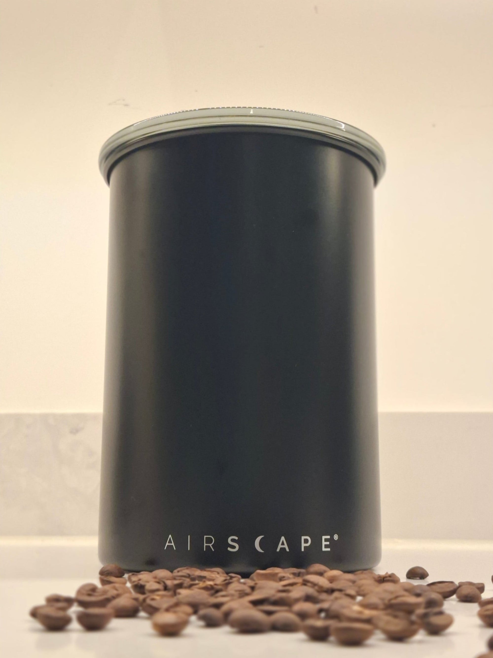 Airscape® Coffee Storage Canister — Large (Black)